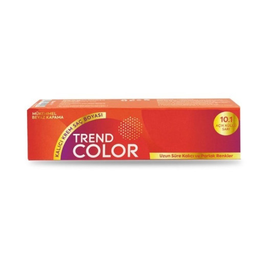 Trend Color Tube Hair Color 10.1 Light Ash Blonde 50 Ml