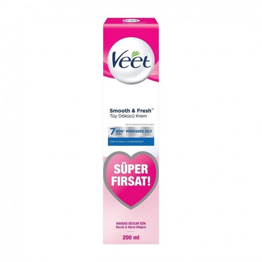 Veet Hair Removal Cream Sensitive Skin Super Deal 200 Ml