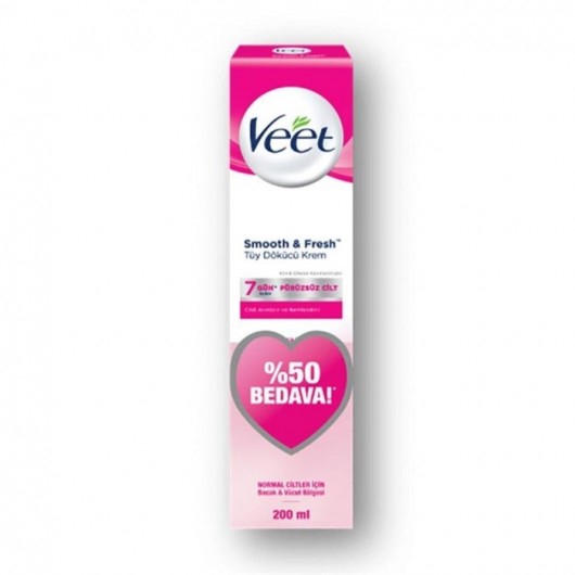 Veet Hair Removal Cream Normal Skin Super Deal 200 Ml