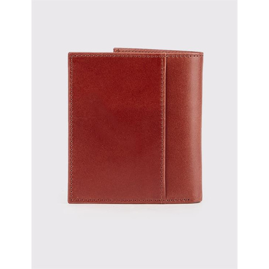 Genuine Leather Brown Men's Wallet