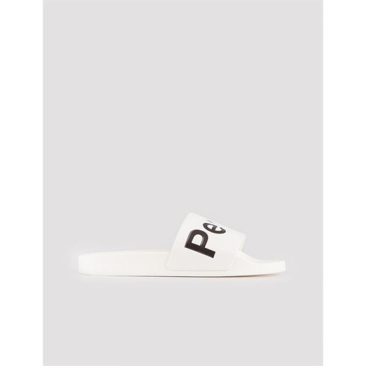 Ready Soled White Women's Slippers
