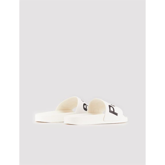 Ready Soled White Women's Slippers