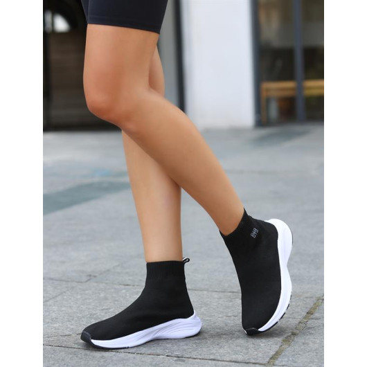 حذاء رياضي نسائي صيفي أسود