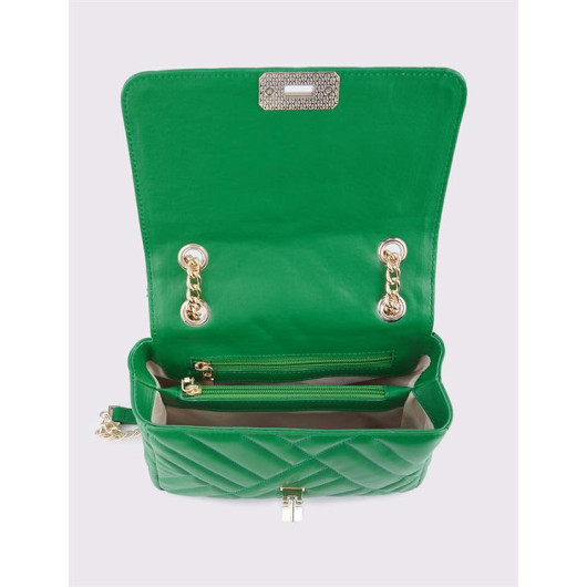 Green Women's Shoulder Bag