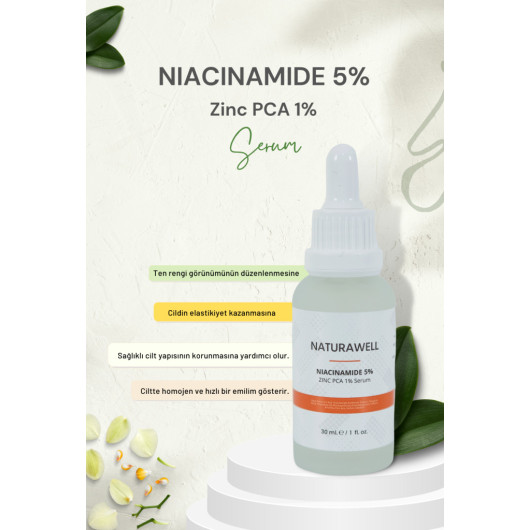 Niacinamide 5% Zinc Pca1% Pore Blackhead Acne Remover Care Serum 30Ml