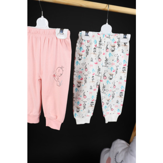 03 - 24 Months Baby Girl Looney Tunes Booties Double Trousers