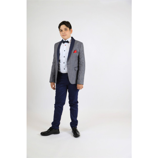 09-13 Age Boys Navy Blue Suit