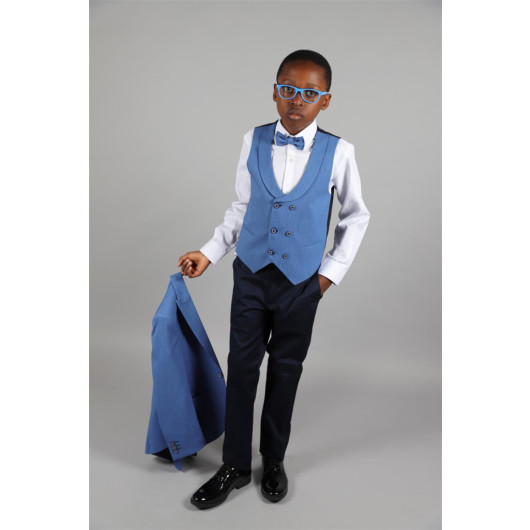 09 - 14 Age Boy Blue Suit