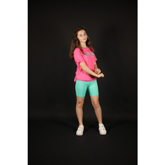 09-14 Age Girl Child Art Is You Shorts Set