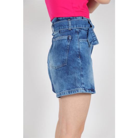 09-14 Years Old Girl's Denim Shorts