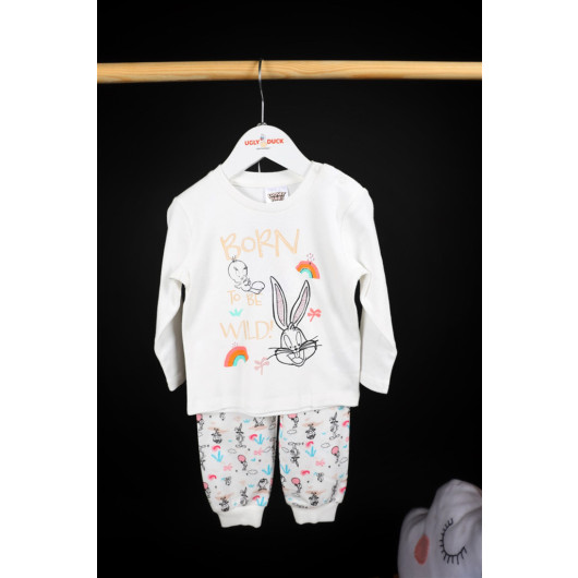 09 - 36 Months Baby Girl Looney Tones Licensed Pajama Set
