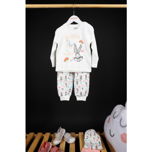 09 - 36 Months Baby Girl Looney Tones Licensed Pajama Set