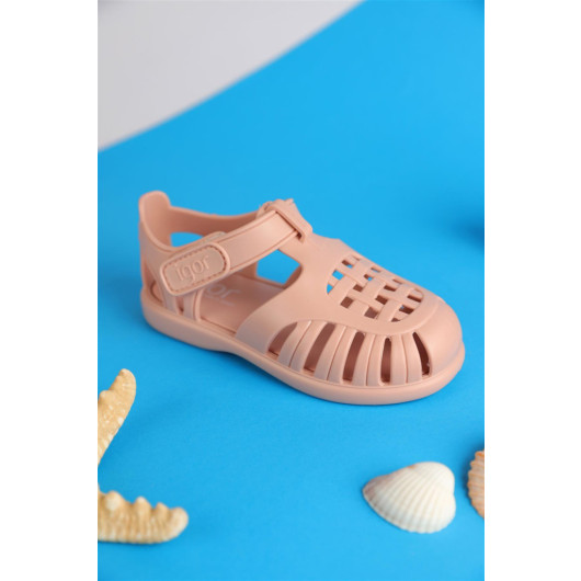 Number 22 - 27 Igor Tobby Solid Nude Sandals