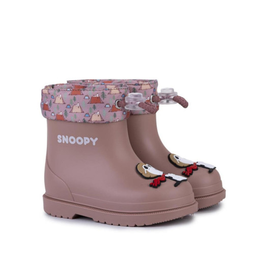 Number 22-30 Igor Unisex Rose Color Bımbı Snoopy Rain Boots