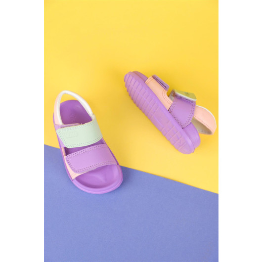 Number 22 - 30 Girl Vicco Krixi Lilac Sandals