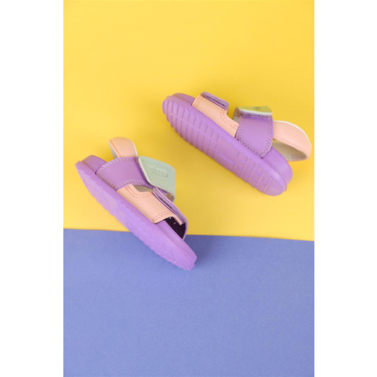 Number 22 - 30 Girl Vicco Krixi Lilac Sandals
