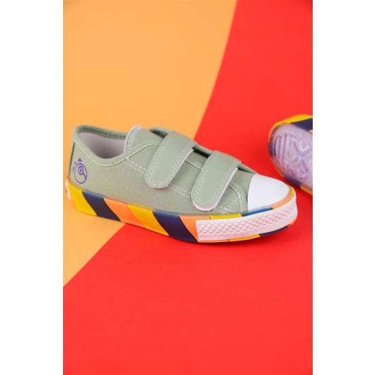 Size 26 - 35 Unisex Green Tumi Green Shoes