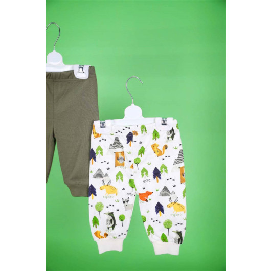 Baby Boy Forest Themed 2 Pcs Subset