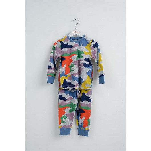 Boys' Grimelange Rolypoly Multicolored Pajamas Set