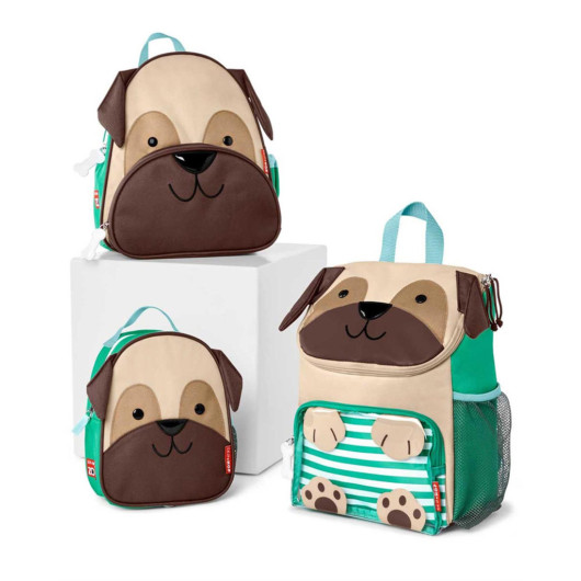 Boy Zoo Big Kid Pug Backpack