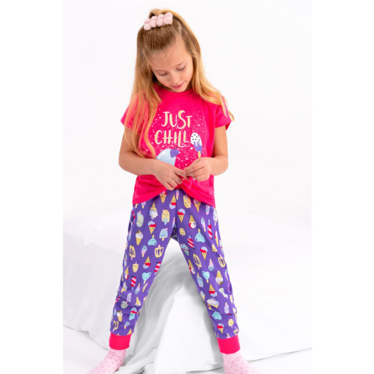 Girls' Rolypoly Just Chill Pajamas Set