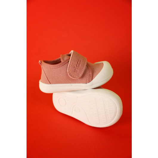 Vicco Anka Baby Girl Powder First Step Shoes