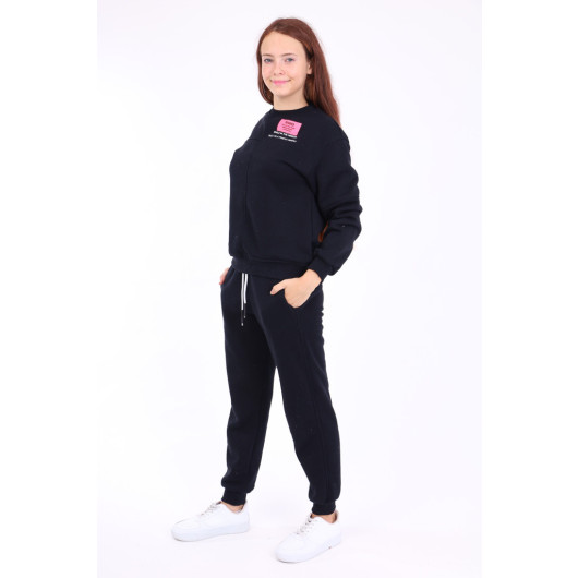 Girls 3 Yarn - Thick Suit 9-14 Years