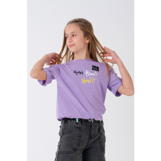 Girl's Adjustable Waist T-Shirt 8-14 Age T2103