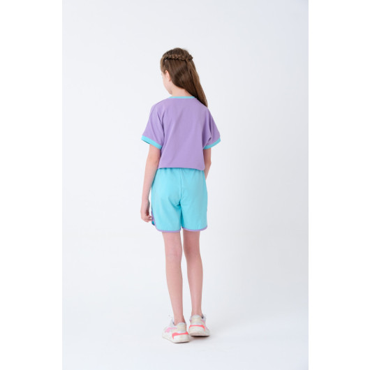 Girl's Garnish Shorts Set 8-14 Ages