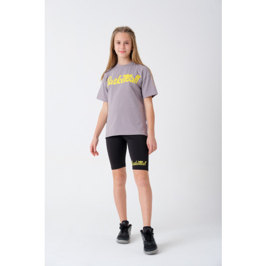 Girls' Scuba Tights Basketball Team 7-14 Ages