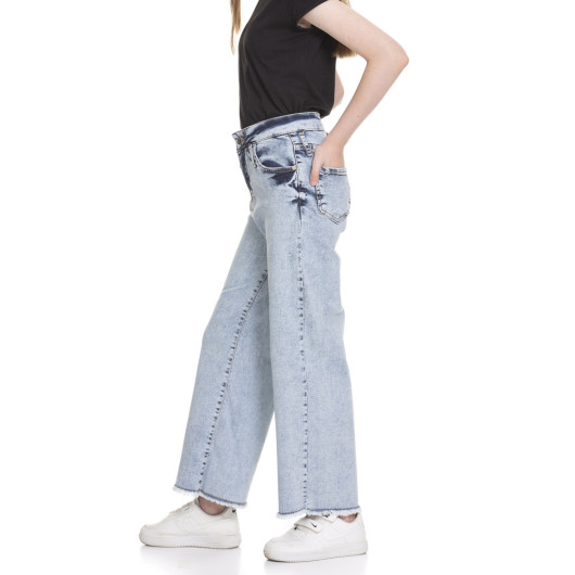 Blue Girls' Jeans 8 -14 Ages F295