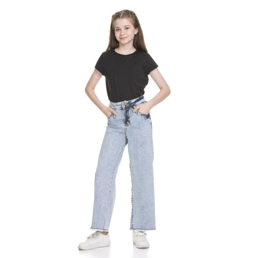 Blue Girls' Jeans 8 -14 Ages F295