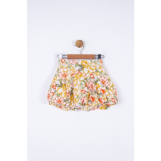 Girls Floral Skirt 1/3 Years