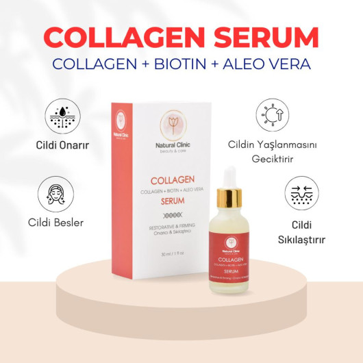 Natural Clinic Collagen Repairing And Firming Serum For Women