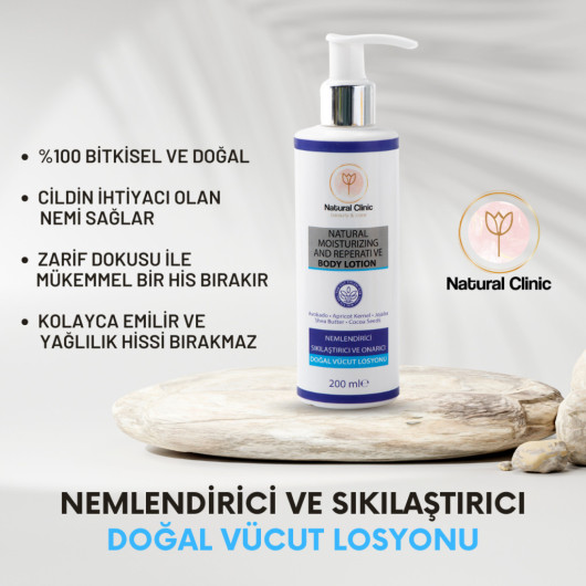 Natural Clinic Moisturizing And Firming Natural Body Lotion