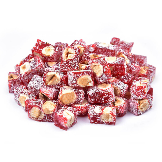 Turkish Delight With Pomegranate And Hazelnut 250 Gr