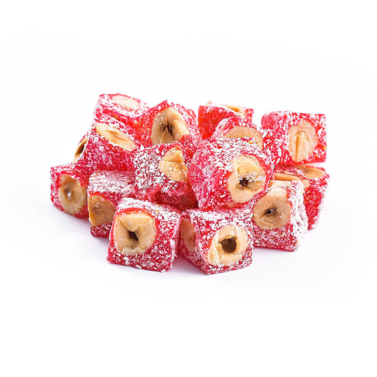 Turkish Delight With Pomegranate And Hazelnut 500 Gr