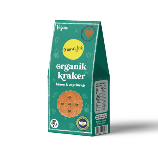 (Organic & Vegan) Quinoa Cracker 60 Gr