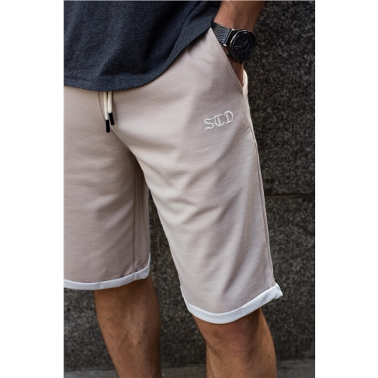 Beige Men's Premium Shorts