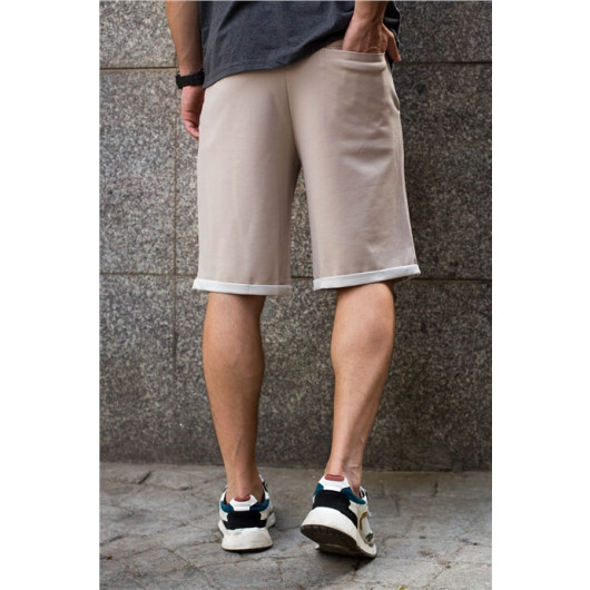 Beige Men's Premium Shorts