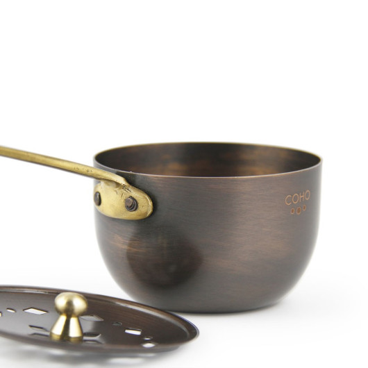 Coho Antique Copper Incense Dispenser Bowl