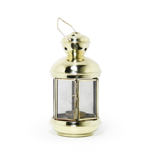 Domed Solid Brass Lantern