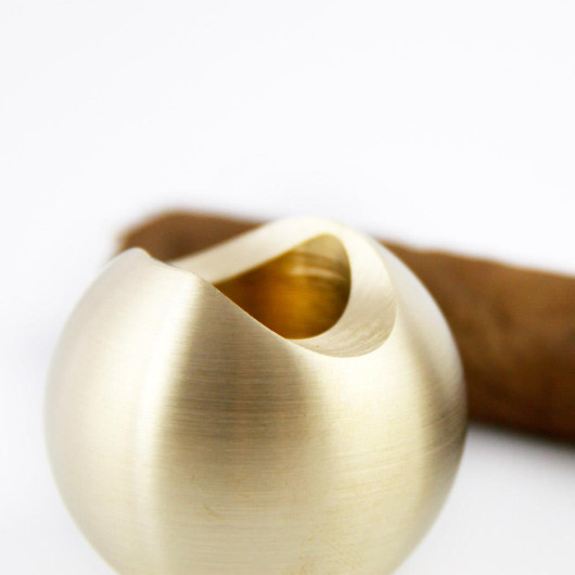 Coho Brazen Solid Brass Globe Top Cigar Stand