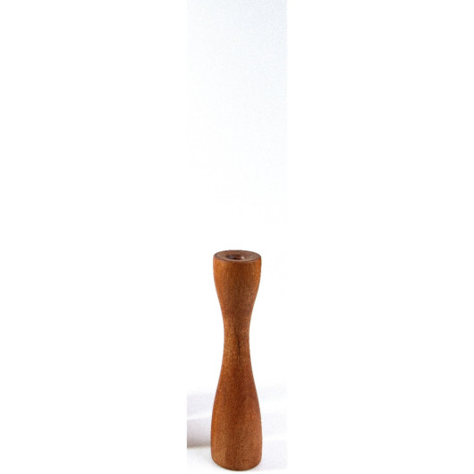 Jammy Low Solid Beech Candle Holder 2.2Cm