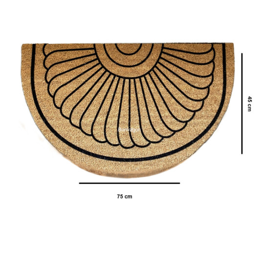 La Palace 45X75Cm Natural Coconut Doormat