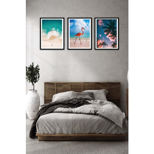 Modern Style Black Frame Appearance Painting