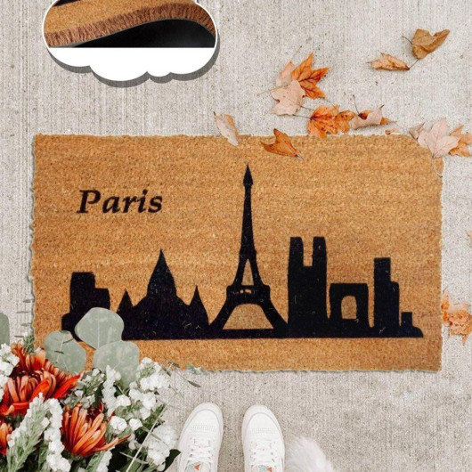 Paris Torre Natural Coconut Doormat 60X40Cm