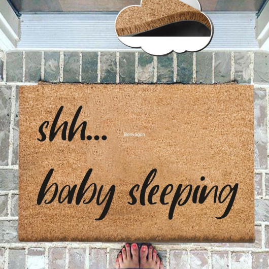Baby Sleeping Natural Coconut Doormat 60X40Cm