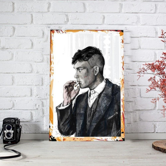 The Peaky Blinders Wooden Poster 30X40Cm