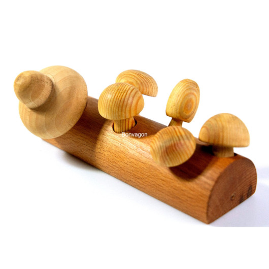 Waldorf Solid Wooden Toy 19Cm